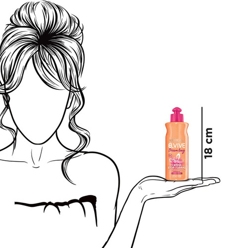 Crema Para Peinar Elvive Dream Long Stop Tijeras - 250ml