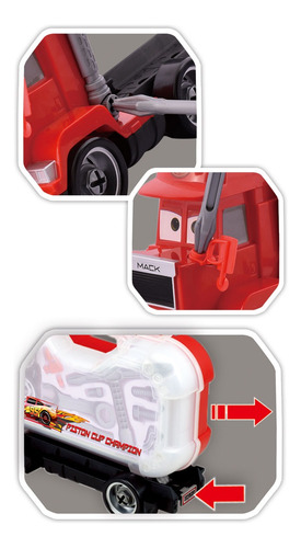 Imagen 4 de 7 de Cars Camion Vehiculo Con Herramientas Mecanico 40cm Ditoys