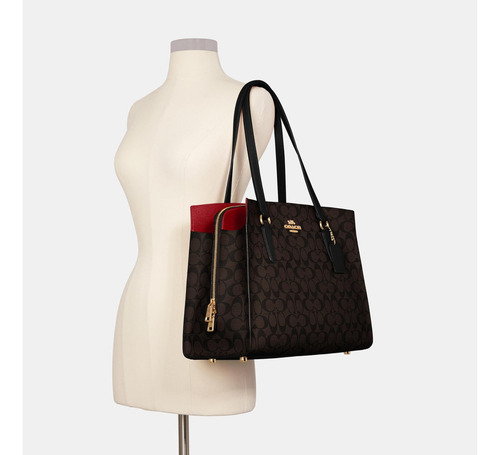 Coach Tatum Carryall 40, Marrom Preto