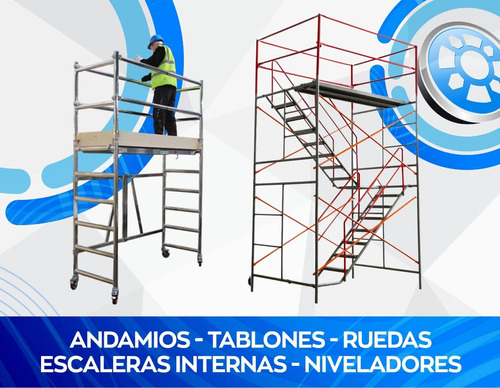 Alquiler De Andamios Tubular - Tablón - Escaleras