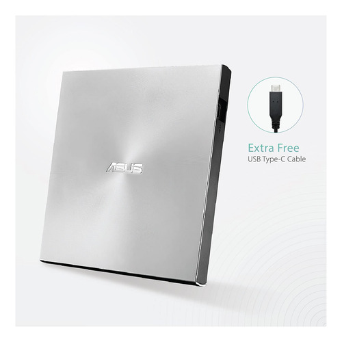 Grabador Dvd Asus Zendrive Sdrw-08u9m-u Externo 8x +/-rw
