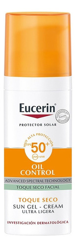 Protector Solar Eucerin Oil Control Fps 50+ Facial Seco 50 M