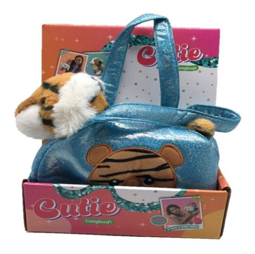 Imagen 3 de 8 de Peluche Animalito En Cartera Coleccion Cutie Jlt Iksur Ikpel
