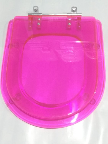 Tampa De Vaso Sanitário Poliéster Riviera P/celite Pink