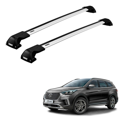 Rack Bagageiro Thule Evo Edge Grand Santa Fé Suv 13 Á 16