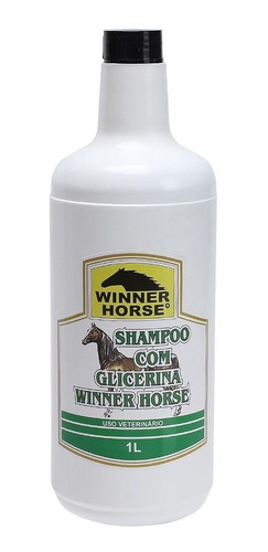 Imagem 1 de 1 de Shampoo Com Glicerina Winner Horse Para Cavalo 23640