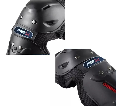 Rodilleras Y Coderas Set Proteccion Para Moto Modelo Pro X