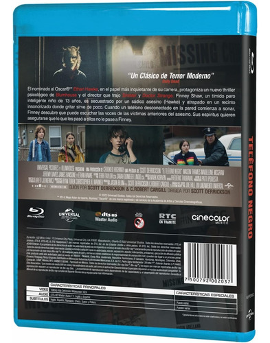 El Telefono Negro Blu Ray