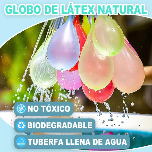 . Fiesta En La Piscina Con Globos De Agua De 777 Colores