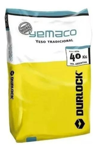 Bolsa De Yeso Yemaco X 40 Kg. Durlock Premium