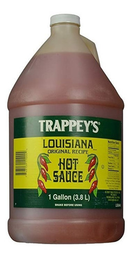 Louisiana Receta Original Hot Sauce De Trappey - 1 Galón