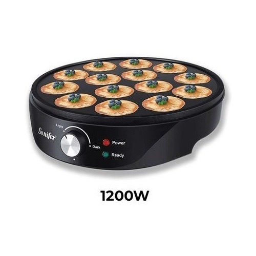 Máquina Pancackes Crepera Creps Individuales 1200w