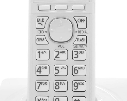 Teléfono Panasonic KX-TG1711 inalámbrico - color blanco