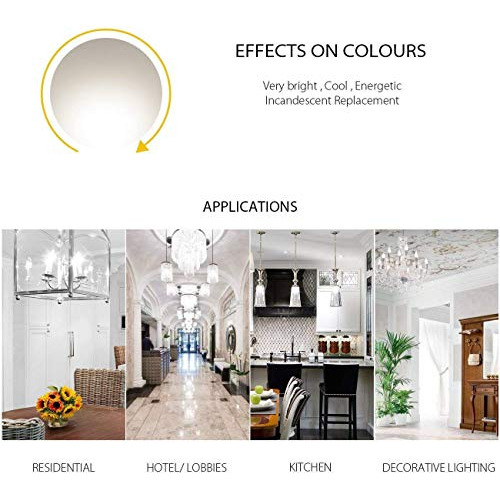Bombillas Led De Maíz Lxcom Lighting, 16 W, E12, Candelabro