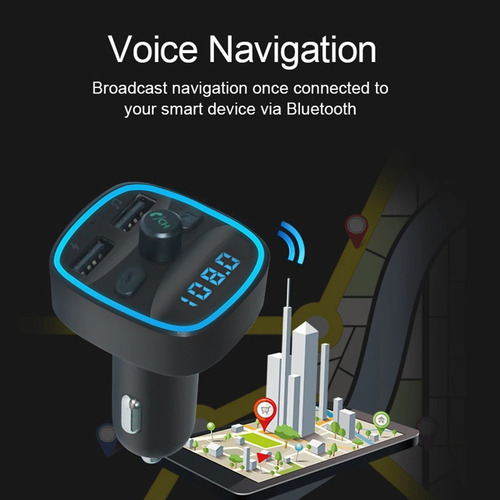 Adaptador Bluetooth Para Auto Transmisor Bluetooth