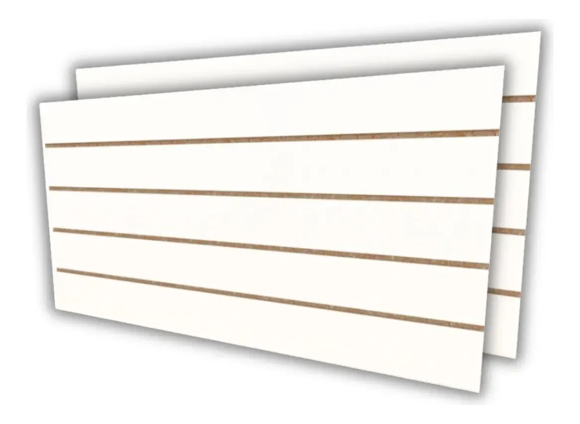 Painel Canaletado Branco 60cm (a) X 1,20 (c)