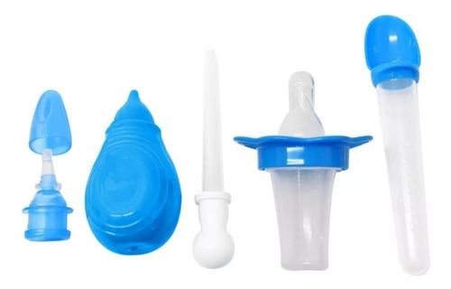 Set De Cuidado Médico Para Bebé Infanti Color Azul