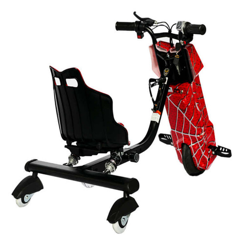 Imagen 2 de 8 de Triciclo Electrico Con Luces Y Bluetooth 150w Niños 360grado