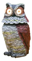 Comprar Estatua De Búho, Espantapájaros, Búho Señuelo Con Luz Noctur