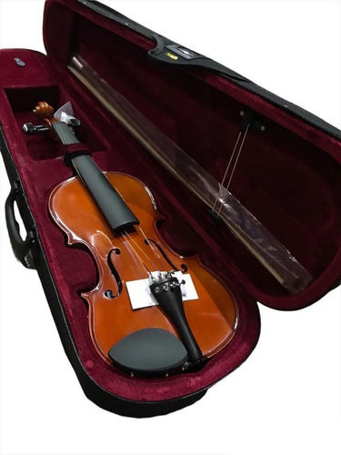 Violin 4/4 Macizo Tapa Pino Seleccionado Stradella Mv141244