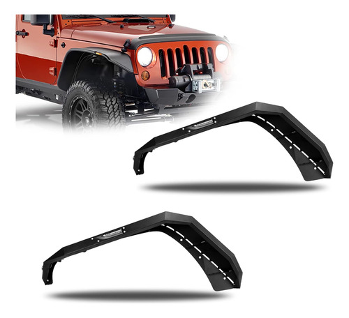 I1motor Front Fender Flares Compatibility With 2007-2018 Jee