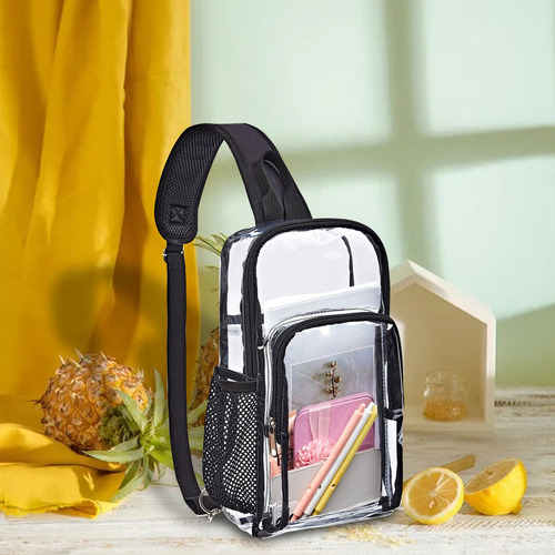 Gpp Bolsa Transparente Tipo Bandolera, Bolsa Transparente
