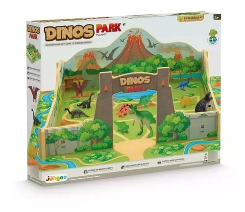 Dinos Park Playset Junges Cor Colorido