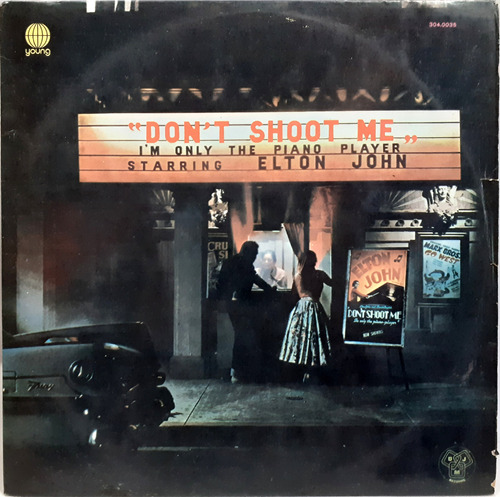 Elton John Don't Shoot Me I'm Only The Piano Player Lp 1973