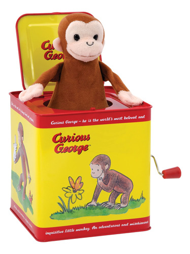 Muñeco En Caja De Sorpresas De Schylling, Curious George J.