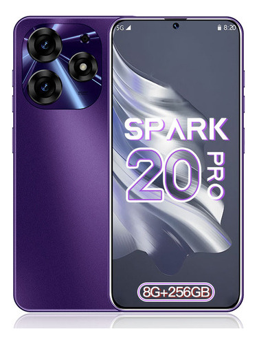 Smartphones 5g Desbloquea La Versión Global Spark20 Pro,8gb+256gb Dual Sim,teléfonos Inteligentes De Pantalla Completa De 6,8 Pulgadas