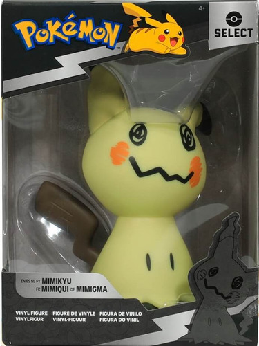 Pokemon Select - Mimikyu - Figura De Vinilo - Marca Jazwares