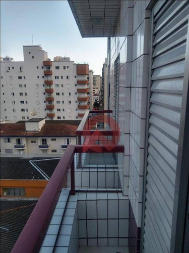 Imagem 8 de 13 de Apartamento Com 1 Dormitório À Venda, 43 M² Por R$ 160.000,00 - Vila Guilhermina - Praia Grande/sp - Ap2833
