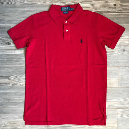 camisa roja ralph lauren