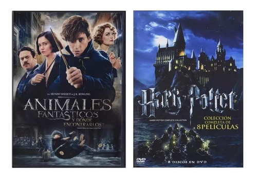 Harry Potter & Animales Fantasticos Paquete Dvd