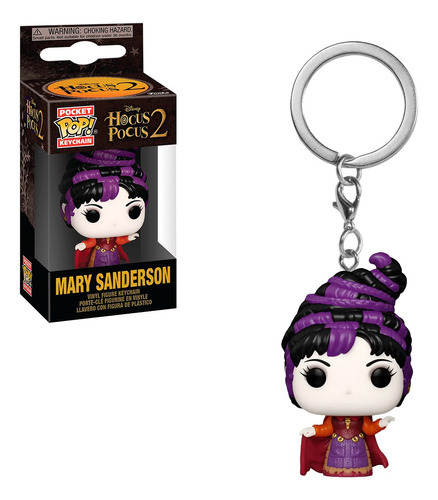 Funko Pop Llavero Mary Sanderson Hocus Pocus 2 Figura Disney Color Mary Sanderson / Bruja / Abracadabra 2