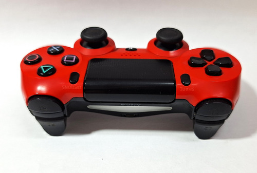 Control Playstation Dualshock 4 Magma Red 2.0 Original (Usado)