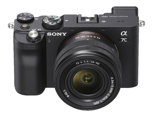 Imagen 2 de 4 de Sony Kit Alpha 7C + lente SEL2860 compacta avanzada color negro
