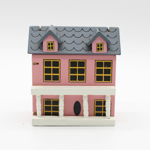 2 X 1/12 Dollhouse Miniatures Villla House Model Toy