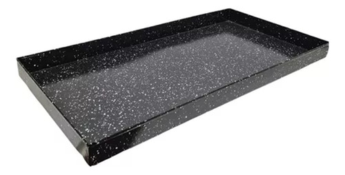 Asadera Enlozada 68 X 34 X 4,5 Cm Para Horno 6 12 Moldes