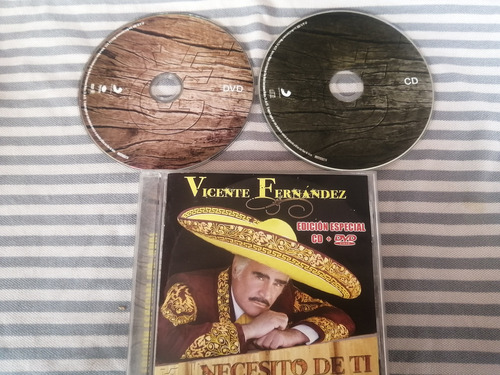 Vicente Fernandez- Necesito De Ti Edición Especial- Cd + Dvd