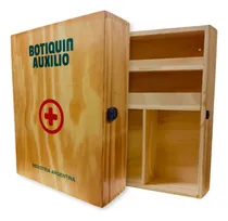 Comprar Botiquin De Madera Vacio 43x29x11 Primeros Auxilios Eversafe