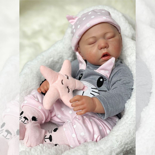 Imagen 2 de 5 de Bebe Real Reborn R/n Con Peso, Silicona Vinilo Y Certificado