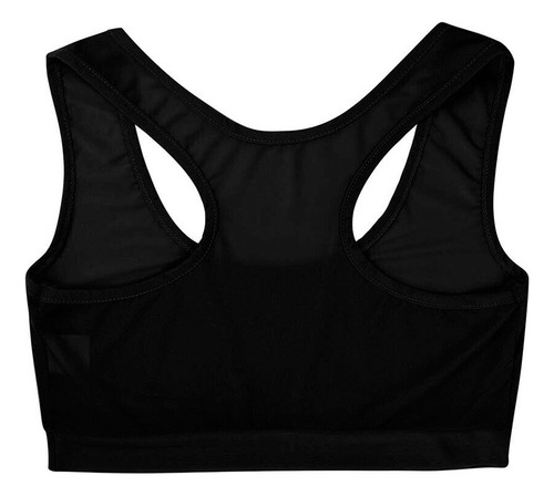 Un Sujetador Elástico De Malla Transparente Para Mujer, Sin