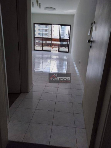 Imagem 3 de 23 de Apartamento Com 2 Dormitórios Para Alugar, 100 M² Por R$ 2.985,00/mês - Boqueirão - Santos/sp - Ap3127