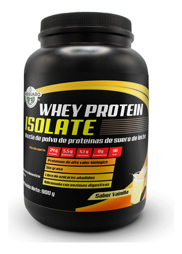 Whey Protein Isolate 900 G Sabor Vainilla