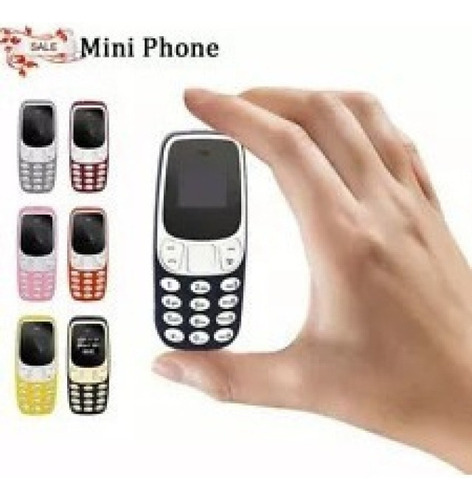 Mz Mini Teléfono Telcel Con Doble Chip Negro For Cambio De Voz