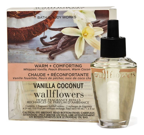 Repuesto De Ambientador Bath&body (vanilla Coconut) 24ml