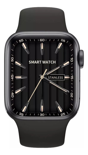 Smartwatch Laxasfit S9 Max Silicone Black Ss