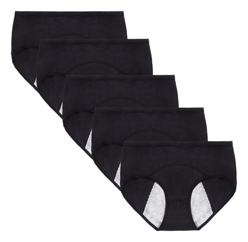 Pack De 5 Bragas Protectoras De Para El Período Niña Grande