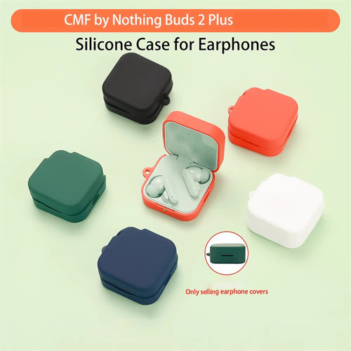 Funda Para Cmf By Nothing Buds 2 Plus Silicona Líquida